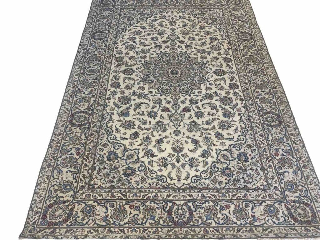 Perserteppich Keshan 300 x 200 cm Korkwolle handgeknüpft