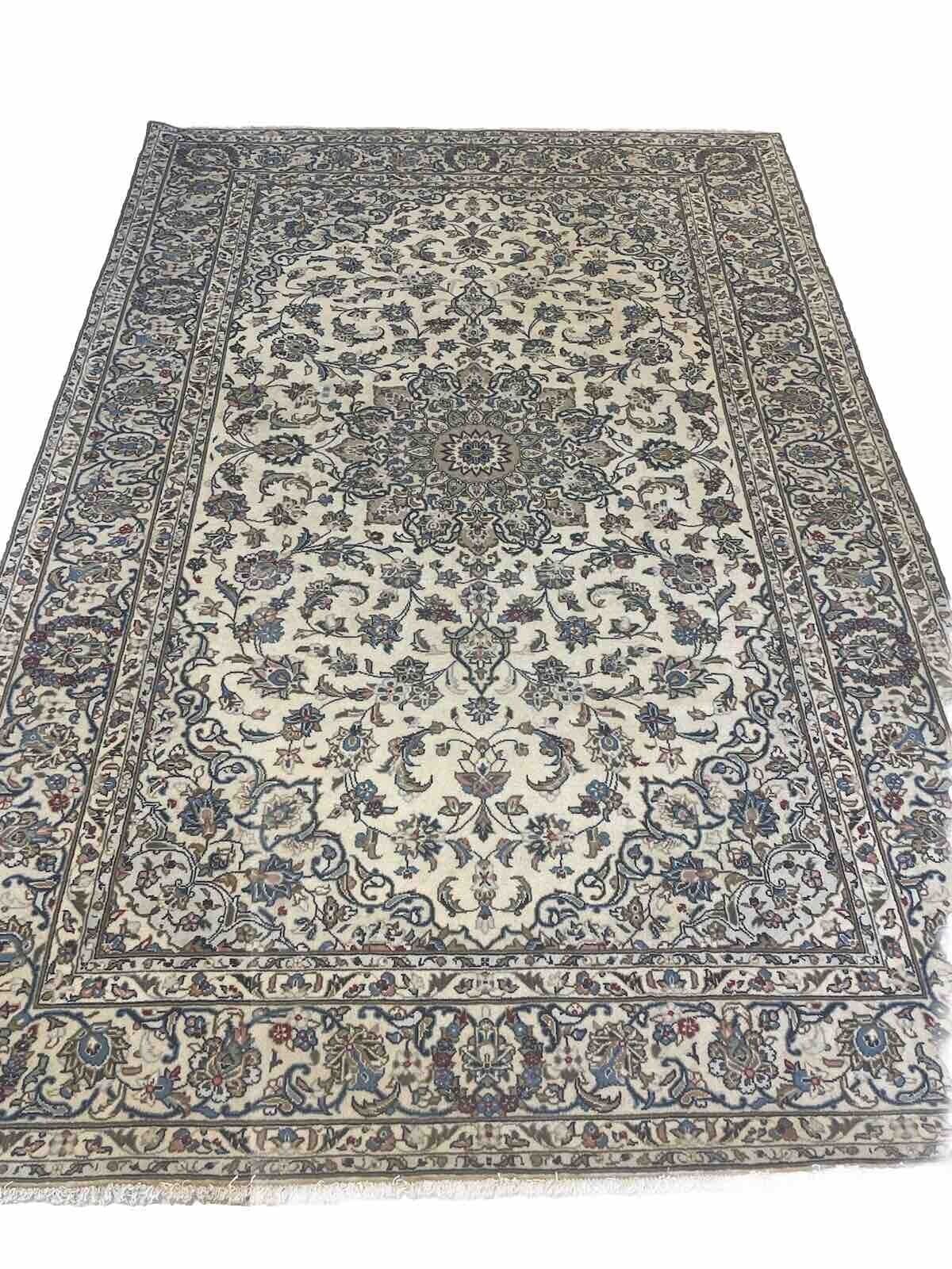 Perserteppich Keshan 300 x 200 cm Korkwolle handgeknüpft