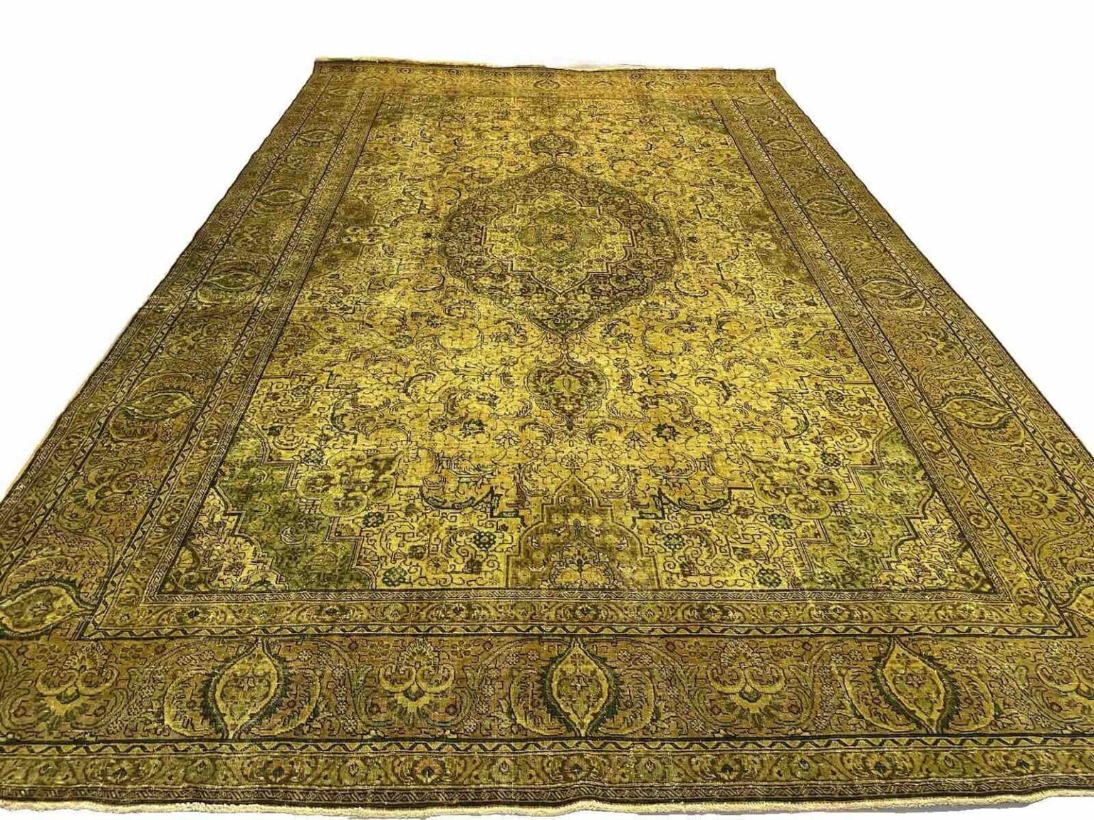 Perserteppich 544 x 340 cm Wolle handgeknüpft