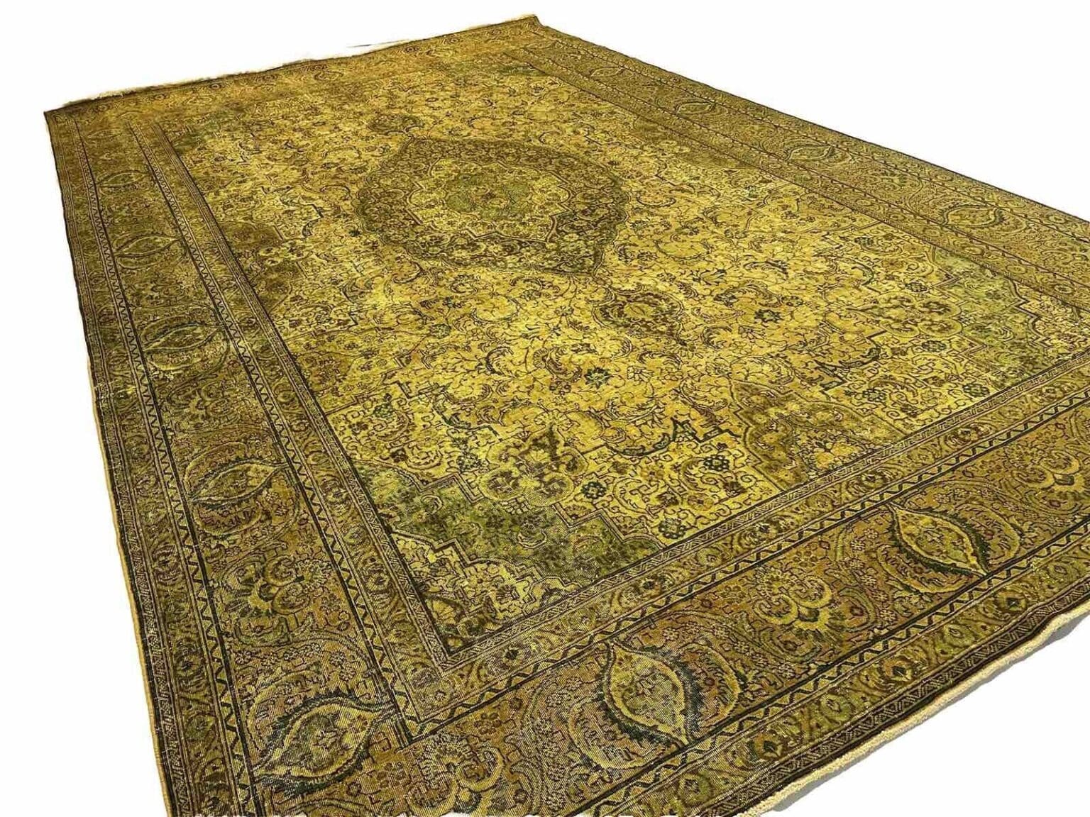 Perserteppich 544 x 340 cm Wolle handgeknüpft