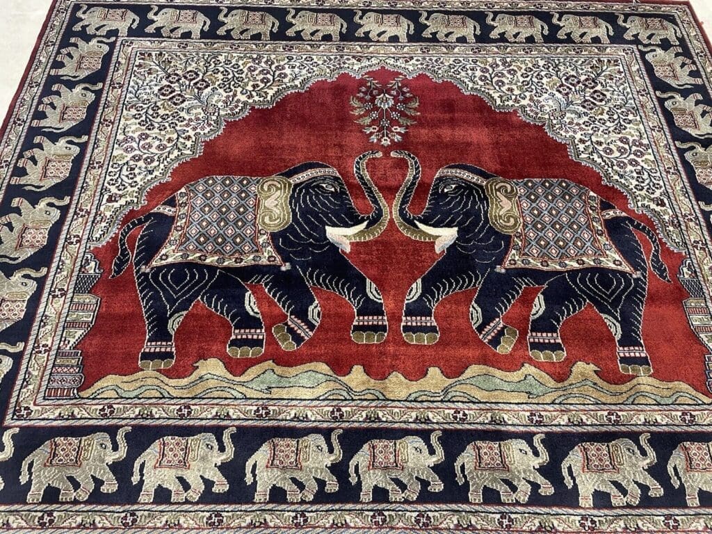 Orientteppich Pakistan 250 x 200 cm Kaschmir handgeknüpft