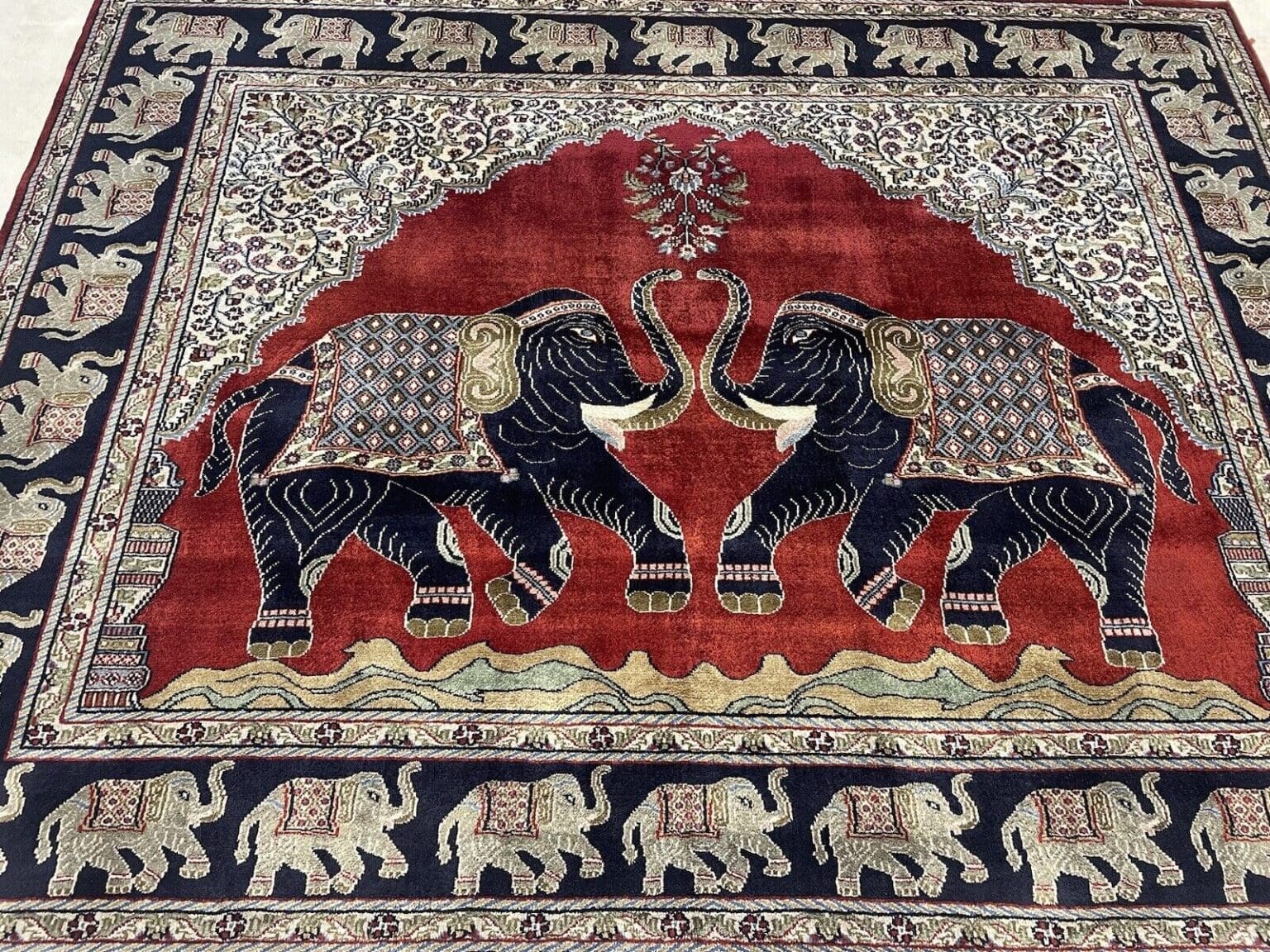 Orientteppich Pakistan 250 x 200 cm Kaschmir handgeknüpft