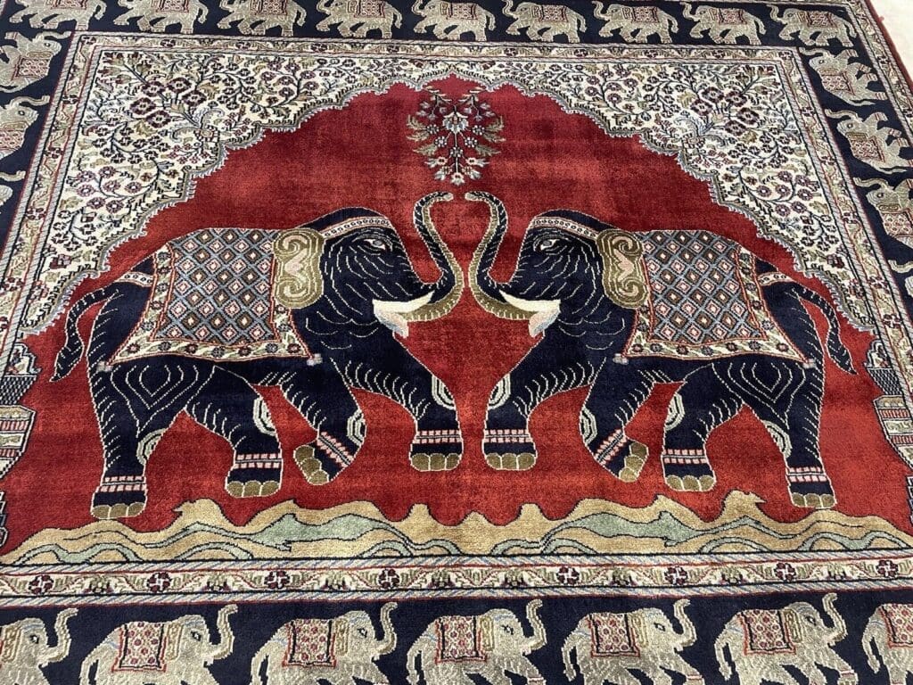 Orientteppich Pakistan 250 x 200 cm Kaschmir handgeknüpft