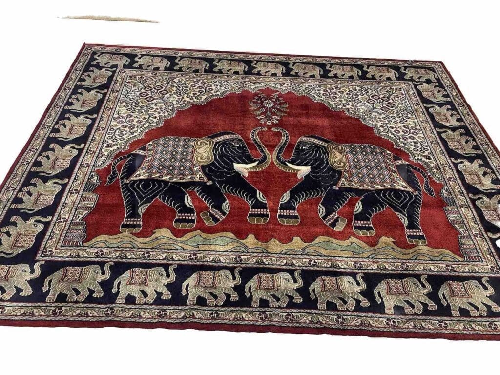 Orientteppich Pakistan 250 x 200 cm Kaschmir handgeknüpft
