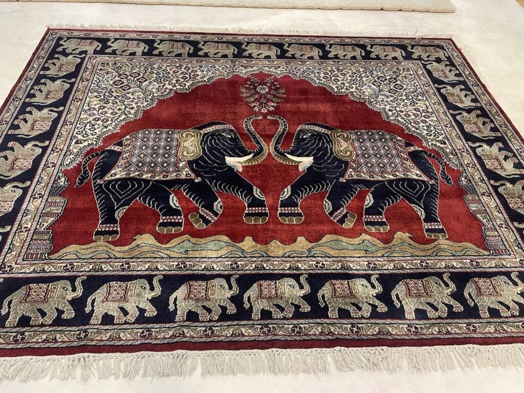 Orientteppich Pakistan 250 x 200 cm Kaschmir handgeknüpft