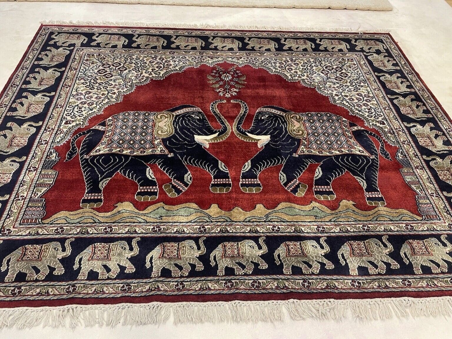 Orientteppich Pakistan 250 x 200 cm Kaschmir handgeknüpft