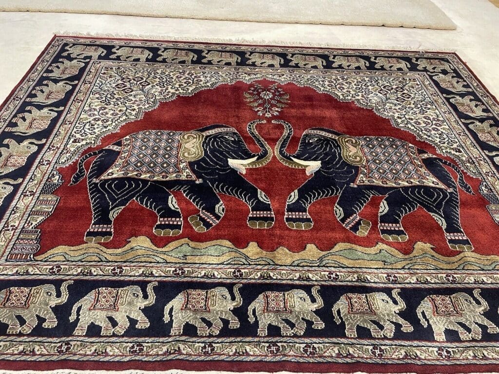 Orientteppich Pakistan 250 x 200 cm Kaschmir handgeknüpft