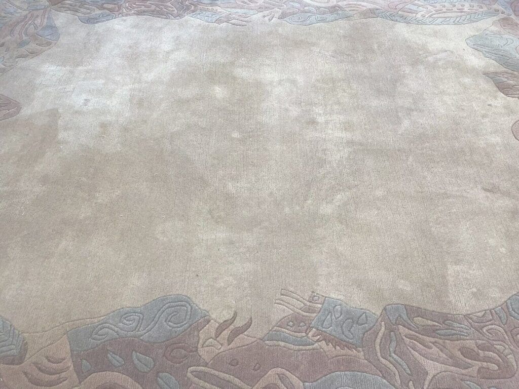 perserteppich-350x250-cm-1a-qualitat-beige-neu-aus-hochwertiger-4 Orientteppich Nepal 350 x 250 cm Wolle handgeknüpft