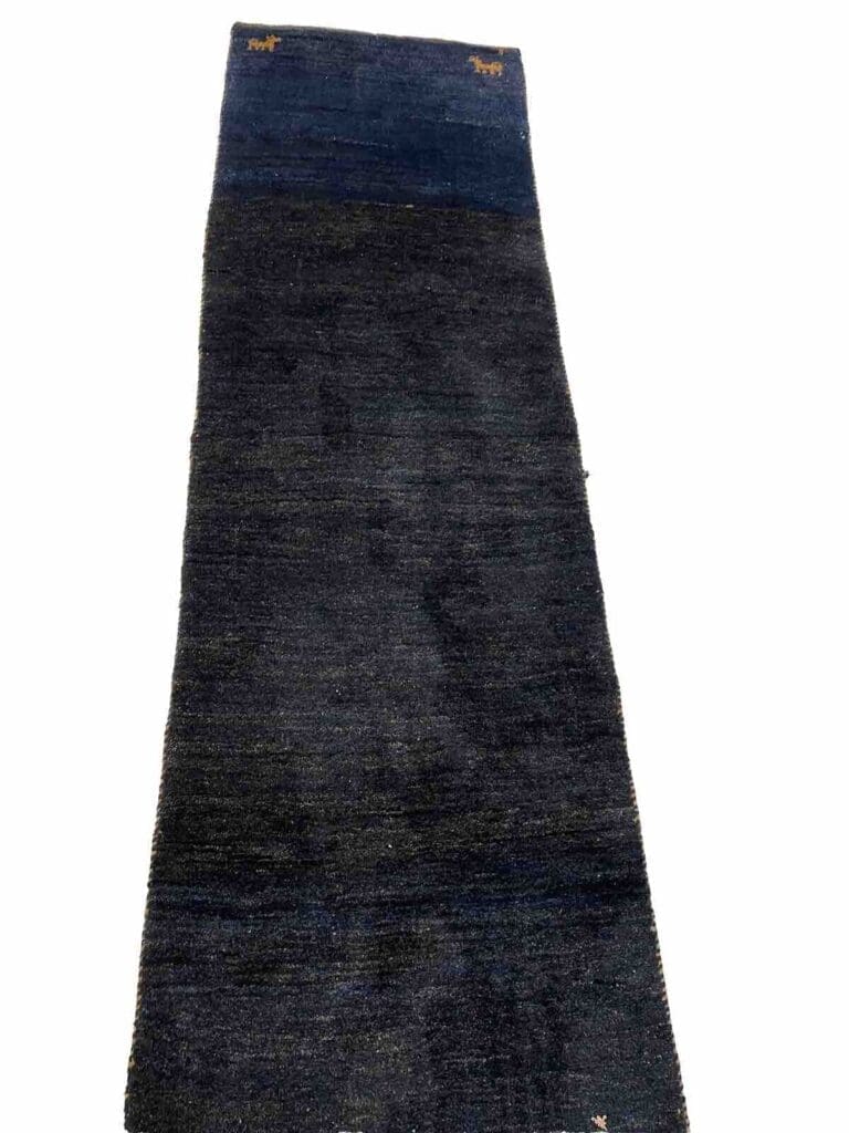 Perserteppich 285x75 cm Schafwolle handgeknüpft