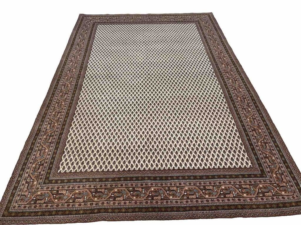 Perserteppich Sarough 300 x 200 cm Korkwolle handgeknüpft