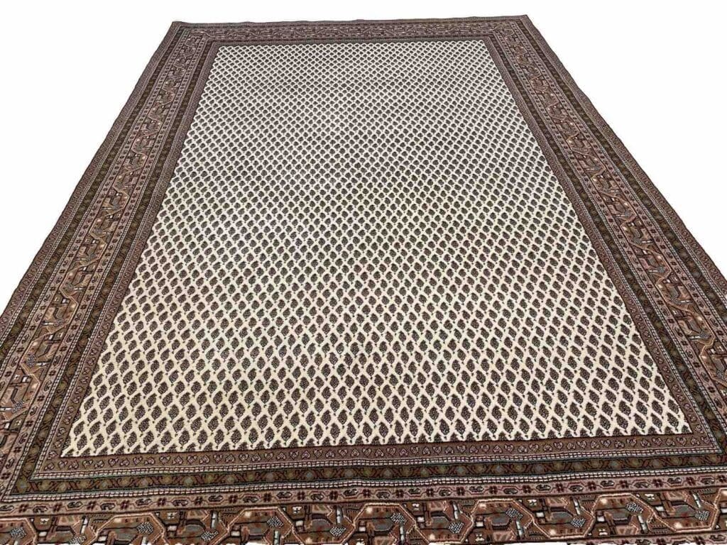 Perserteppich Sarough 300 x 200 cm Korkwolle handgeknüpft