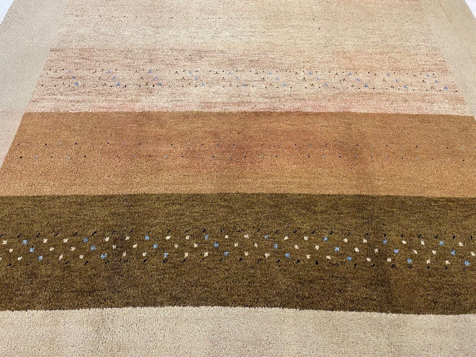 Perserteppich Gabbeh 250 x 350 cm Schafwolle handgeknüpft