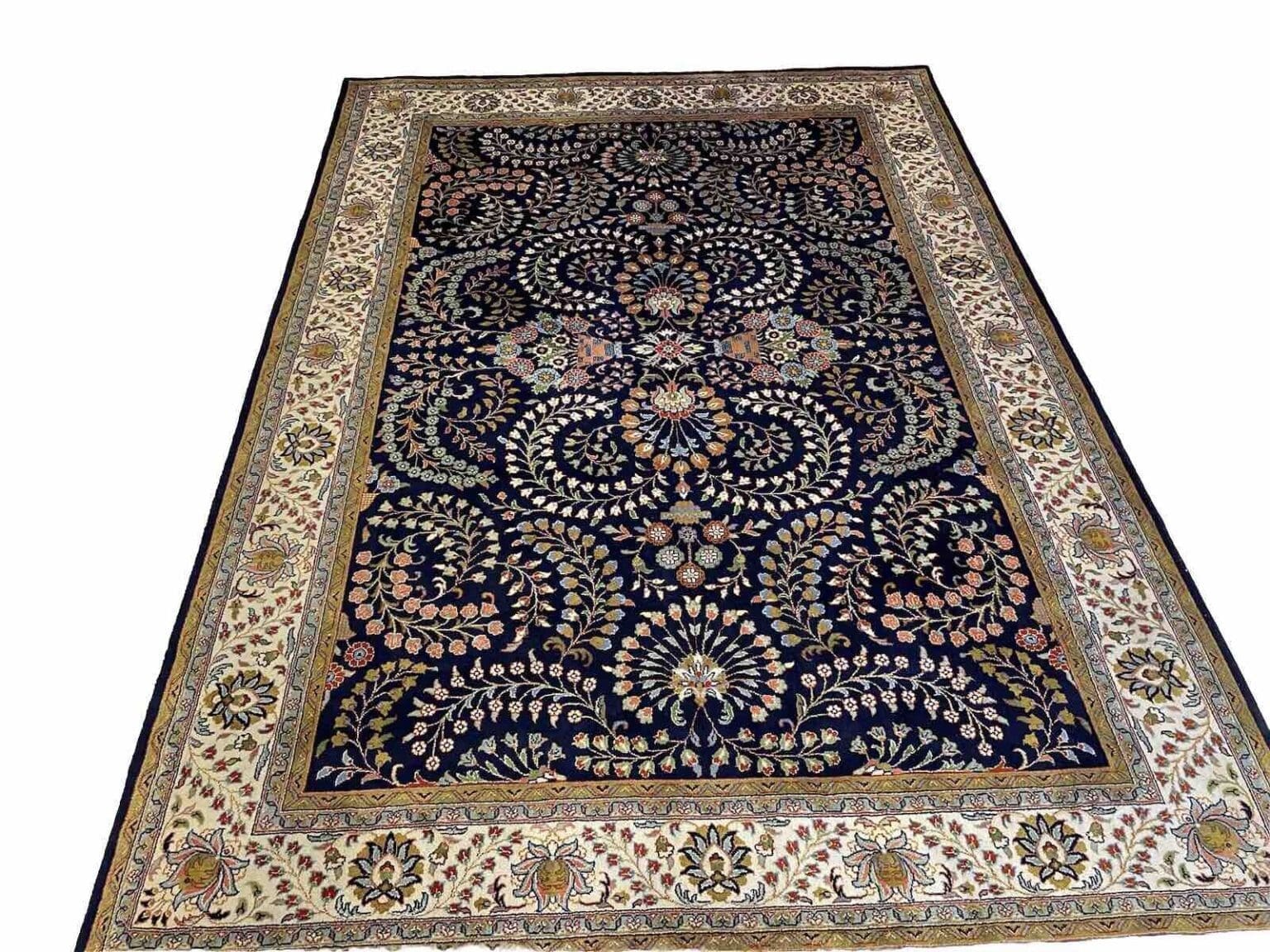 Orientteppich Kashmir 350 x 250 cm Schurwolle handgeknüpft