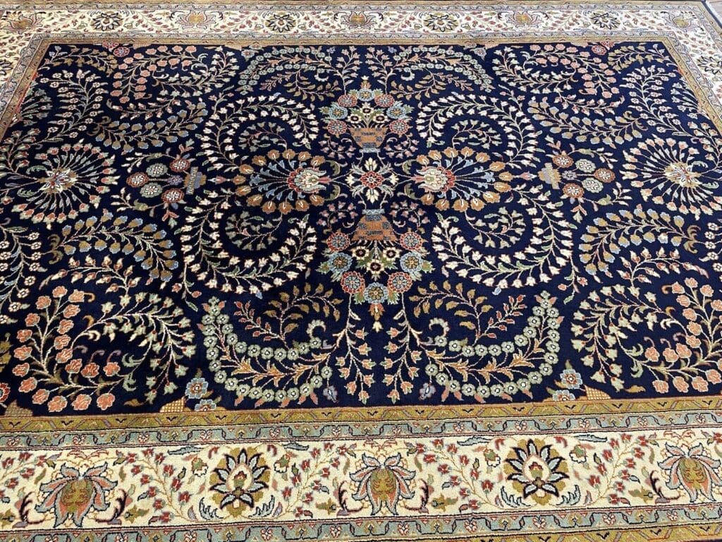 Orientteppich Kashmir 350 x 250 cm Schurwolle handgeknüpft