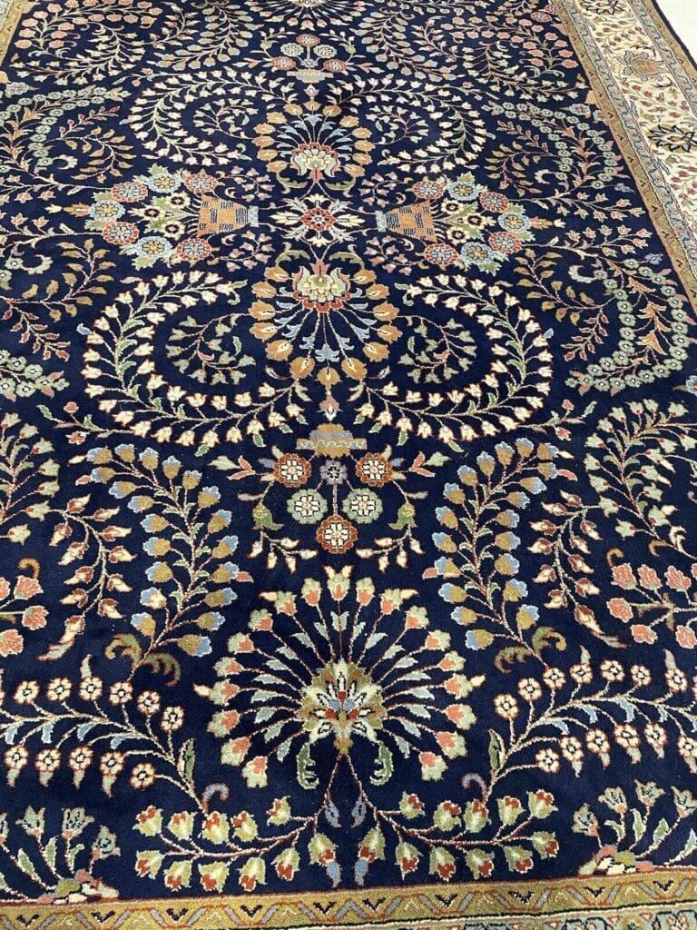 Orientteppich Kashmir 350 x 250 cm Schurwolle handgeknüpft