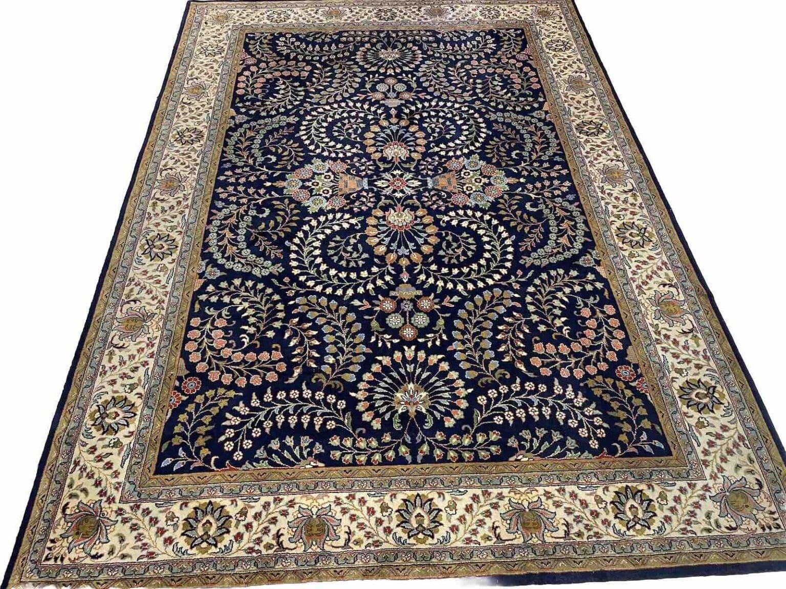 Orientteppich Kashmir 350 x 250 cm Schurwolle handgeknüpft