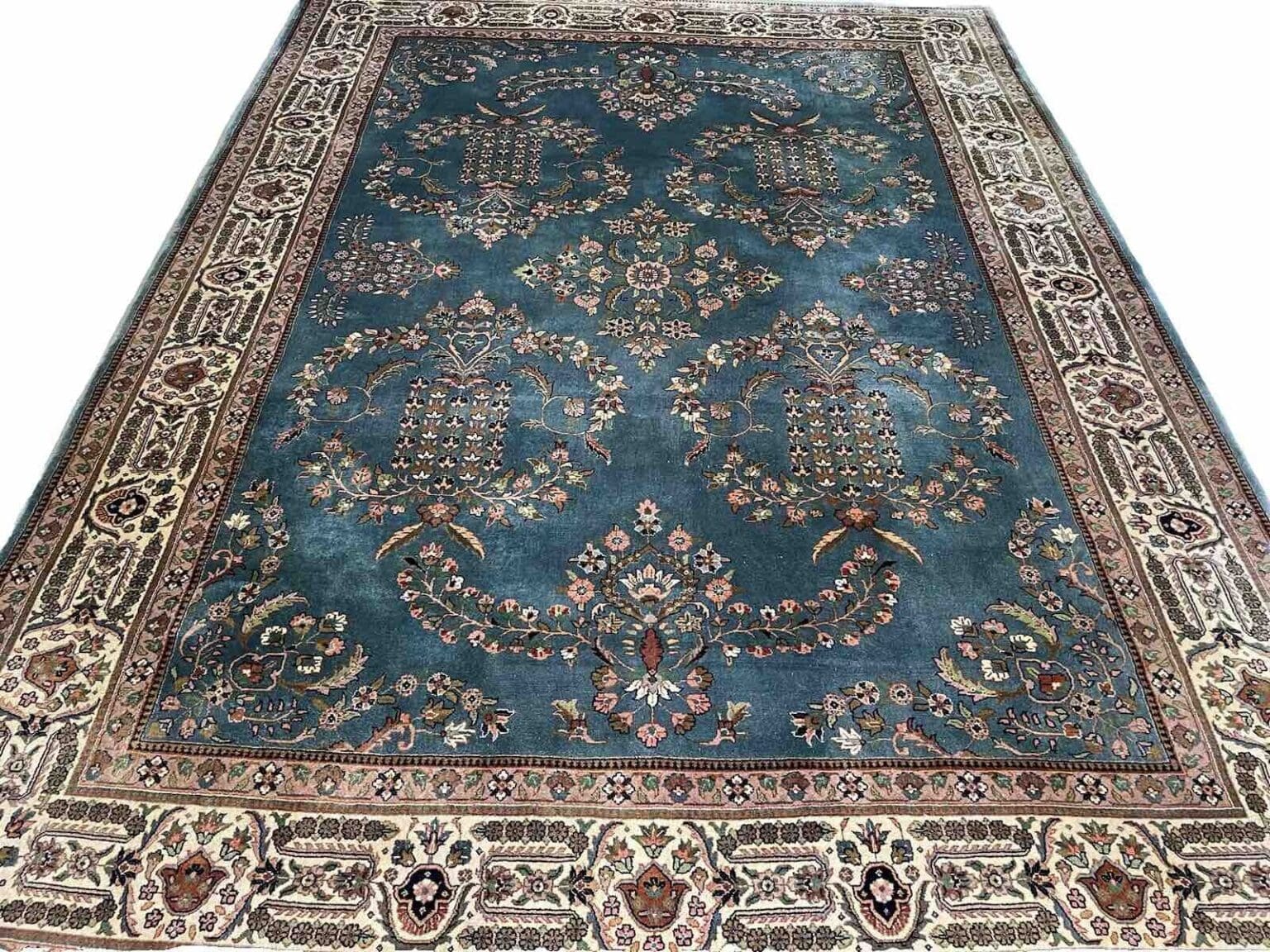 Perserteppich Tabriz 335 x 250 cm Wolle handgeknüpft