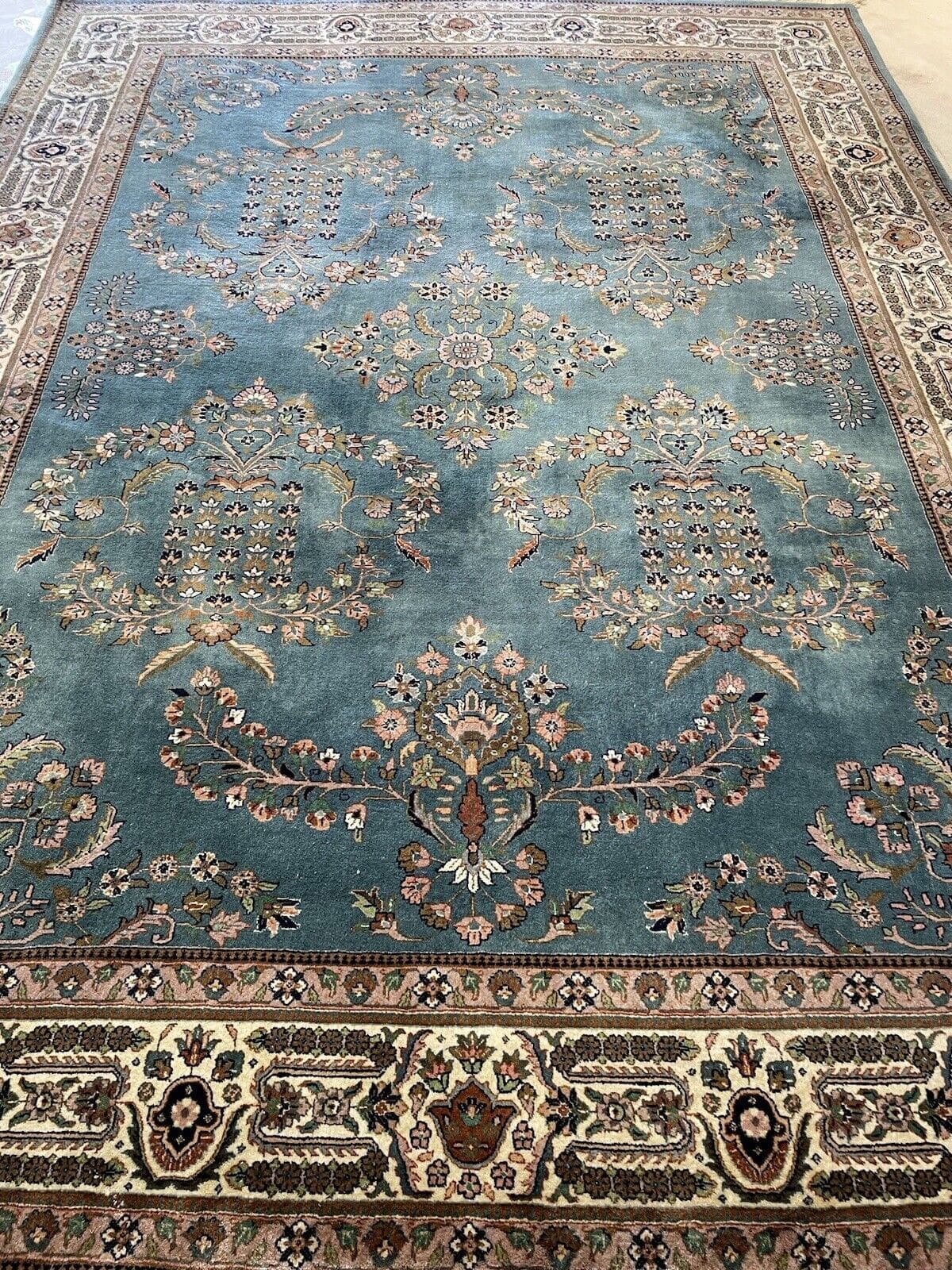 Perserteppich Tabriz 335 x 250 cm Wolle handgeknüpft