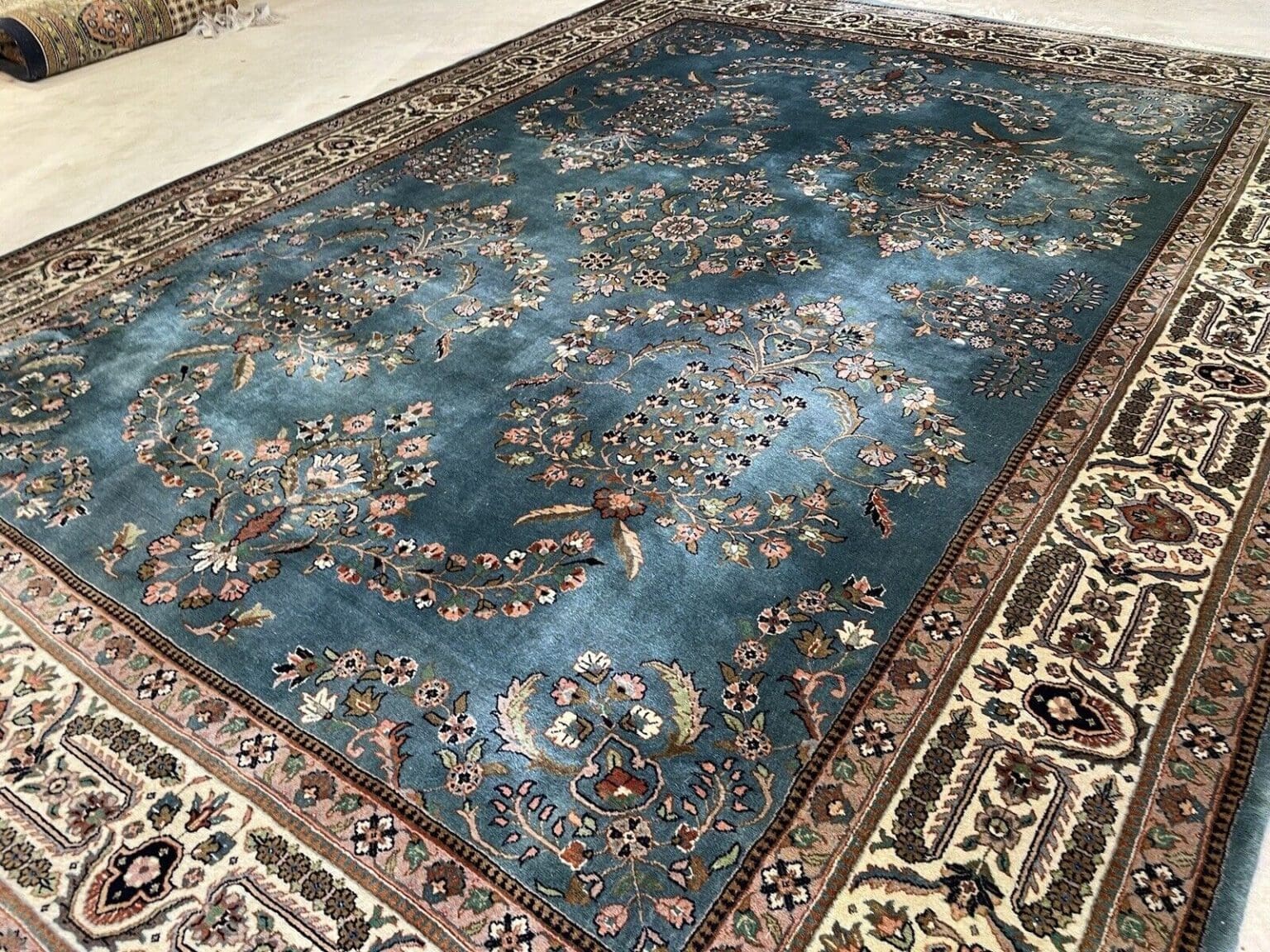 Perserteppich Tabriz 335 x 250 cm Wolle handgeknüpft