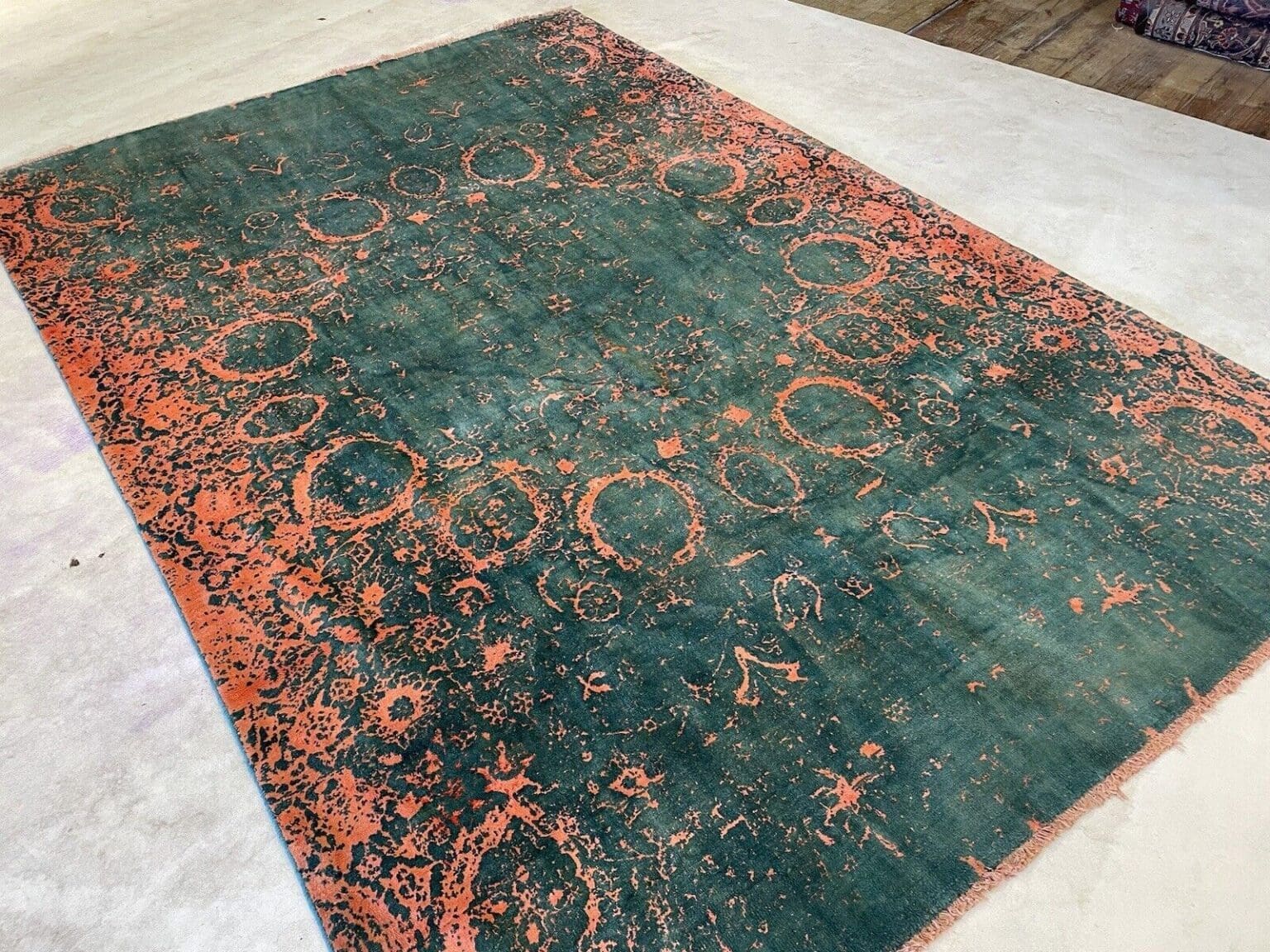 Perserteppich 300 x 200 cm Wolle handgeknüpft