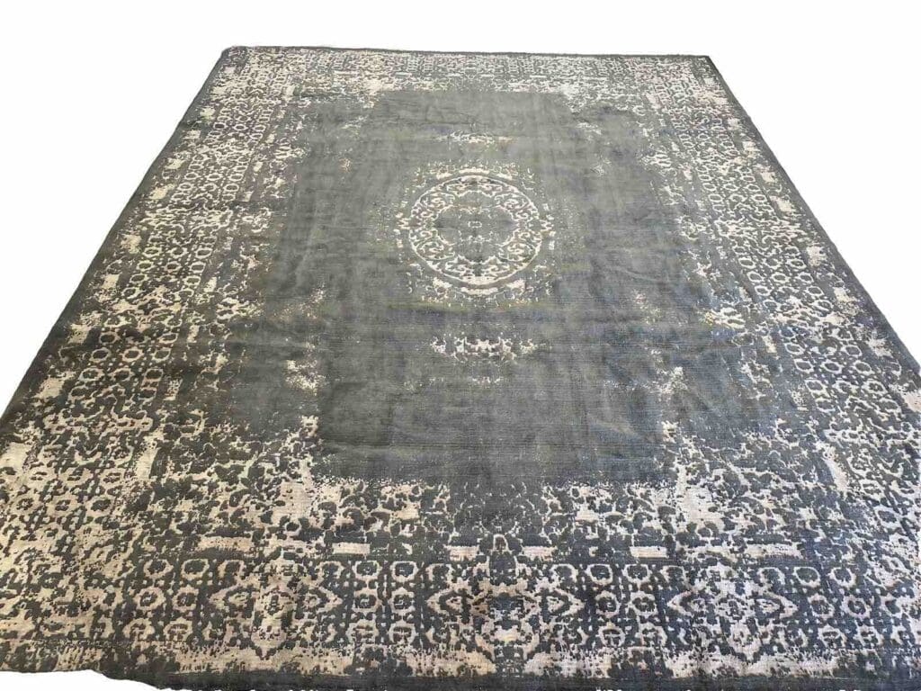 Perserteppich 400 x 300 cm Wolle handgeknüpft