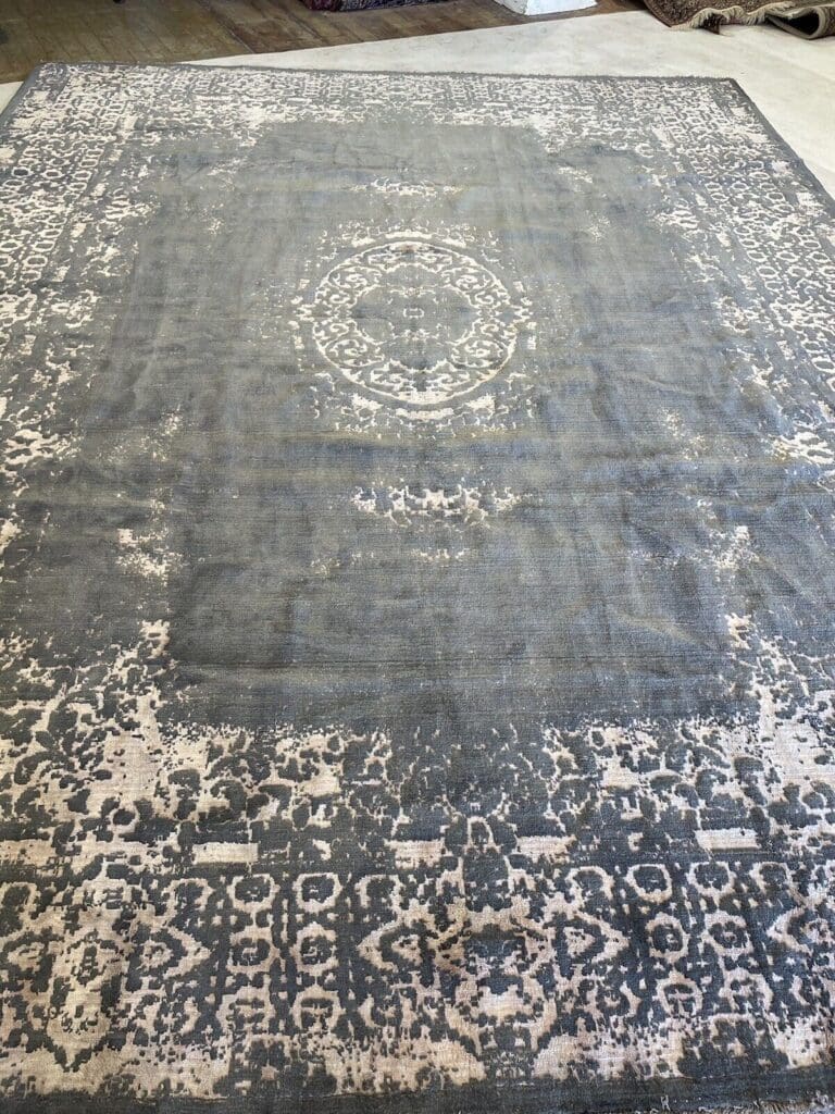 Perserteppich 400 x 300 cm Wolle handgeknüpft