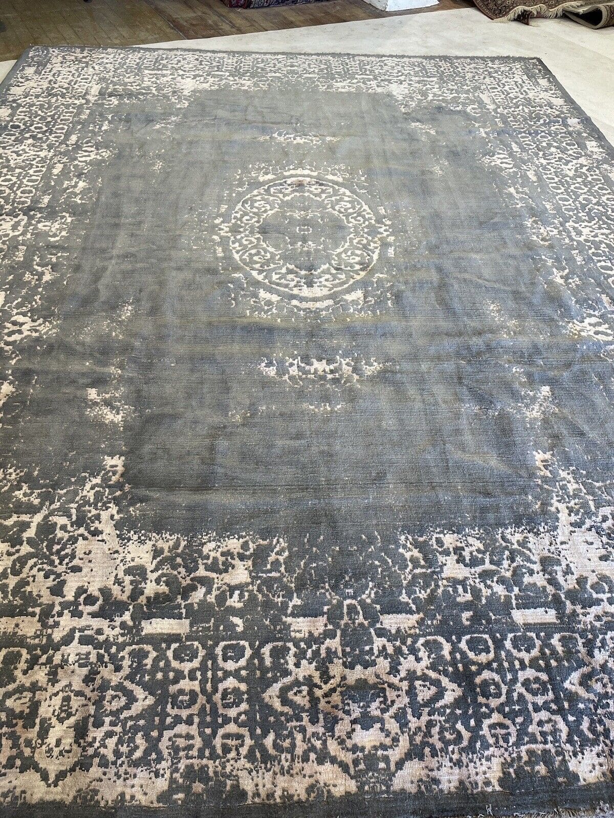 Perserteppich 400 x 300 cm Wolle handgeknüpft