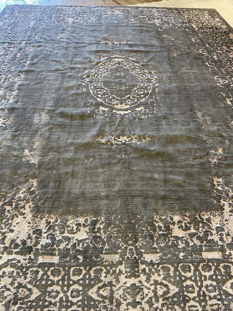 Perserteppich 400 x 300 cm Wolle handgeknüpft
