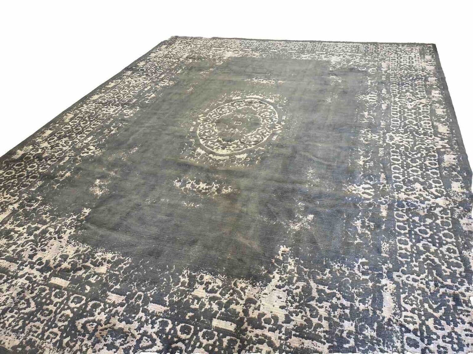 Perserteppich 400 x 300 cm Wolle handgeknüpft
