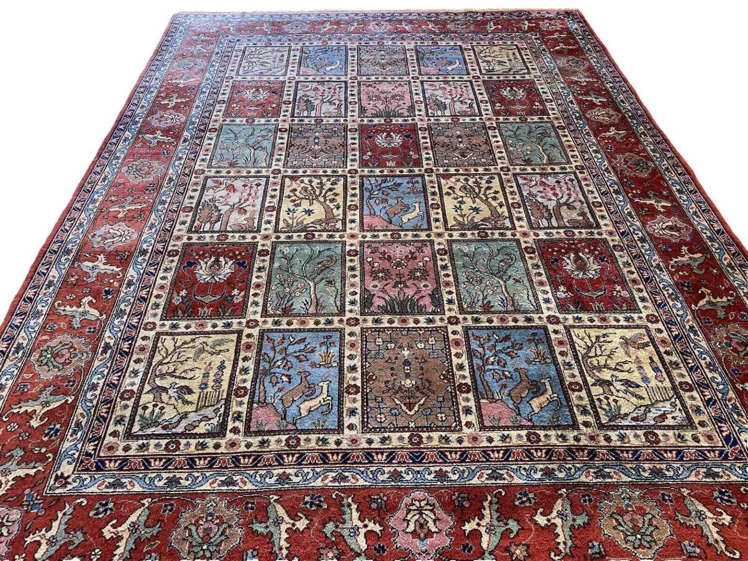 Orientteppich Türkei 335 x 250 cm Kaschmir handgeknüpft