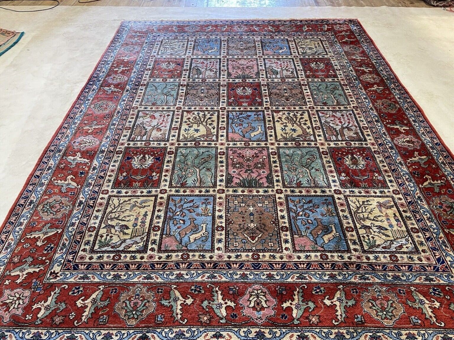 Orientteppich Türkei 335 x 250 cm Kaschmir handgeknüpft