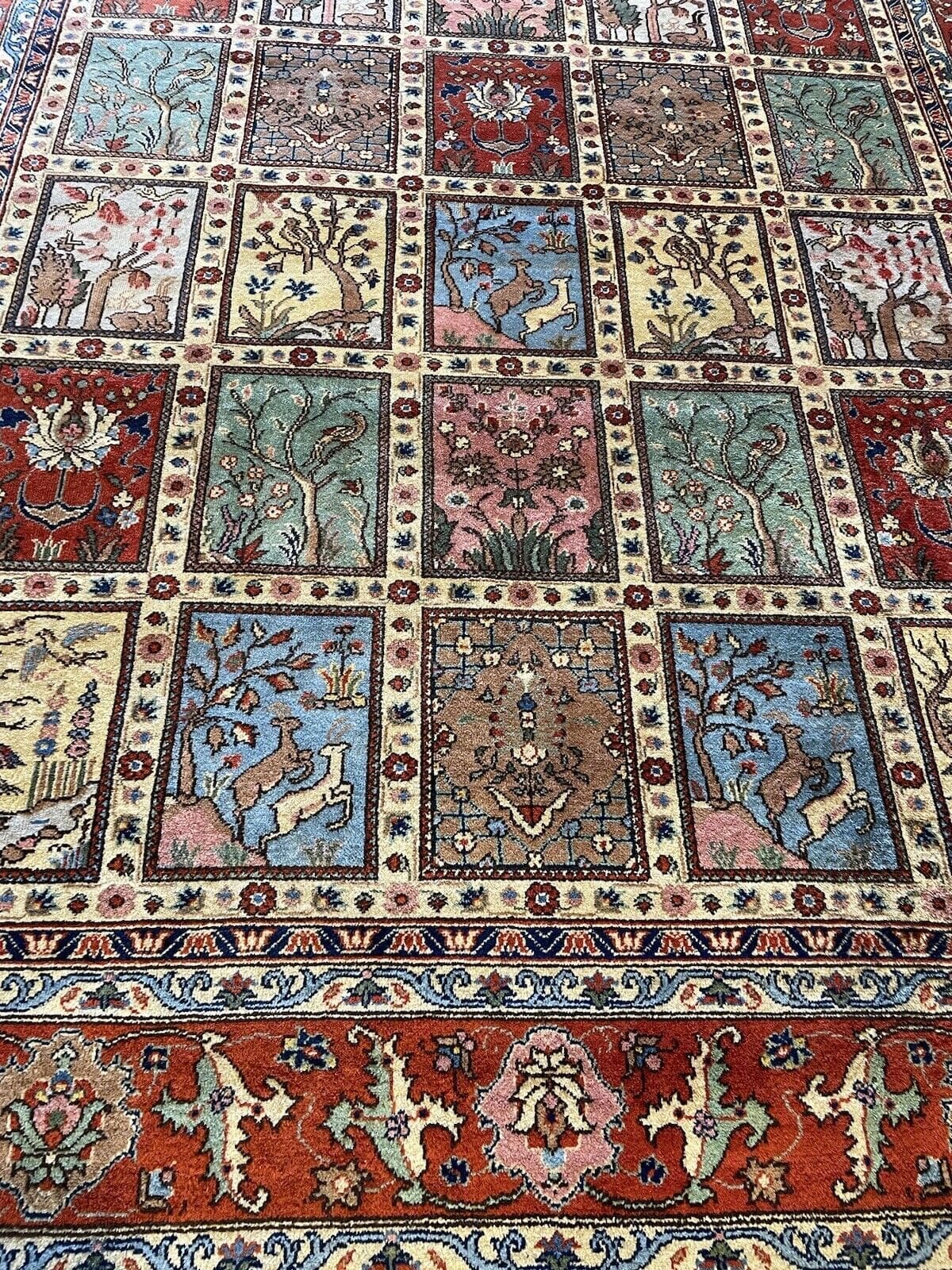 Orientteppich Türkei 335 x 250 cm Kaschmir handgeknüpft