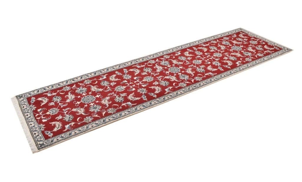 original-perserteppich-nain-kashmari-290-cm-x-80-cm-top-zustand-100-1-4 Perserteppich Nain 290 x 80 cm handgeknüpft (Verkauft)