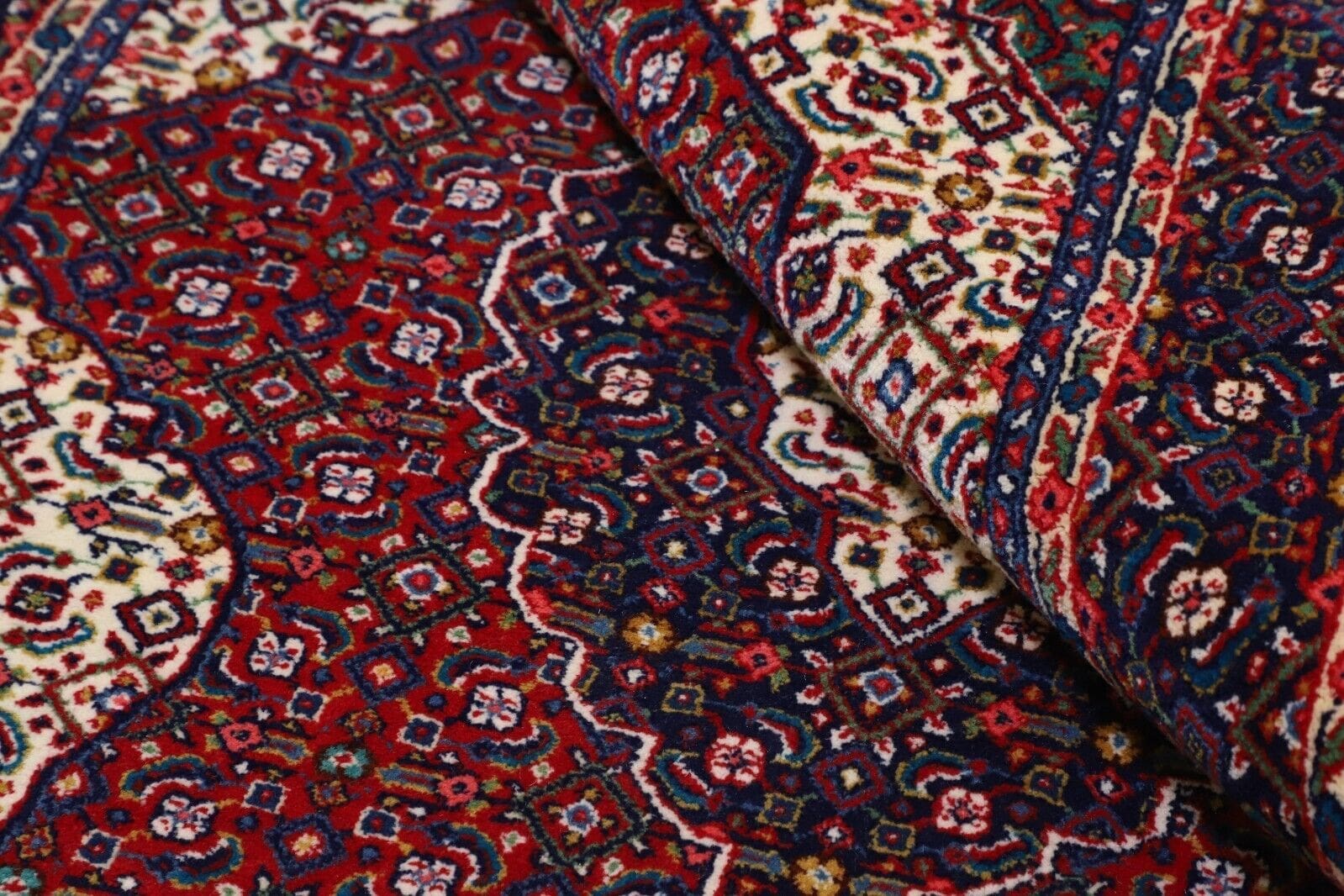 Perserteppich Bidjar 154 x 108 cm Wolle handgeknüpft