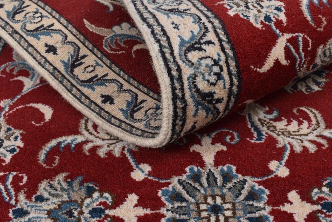 original-perserteppich-nain-kashmari-290-cm-x-80-cm-top-zustand-100-1-6 Perserteppich Nain 290 x 80 cm handgeknüpft (Verkauft)