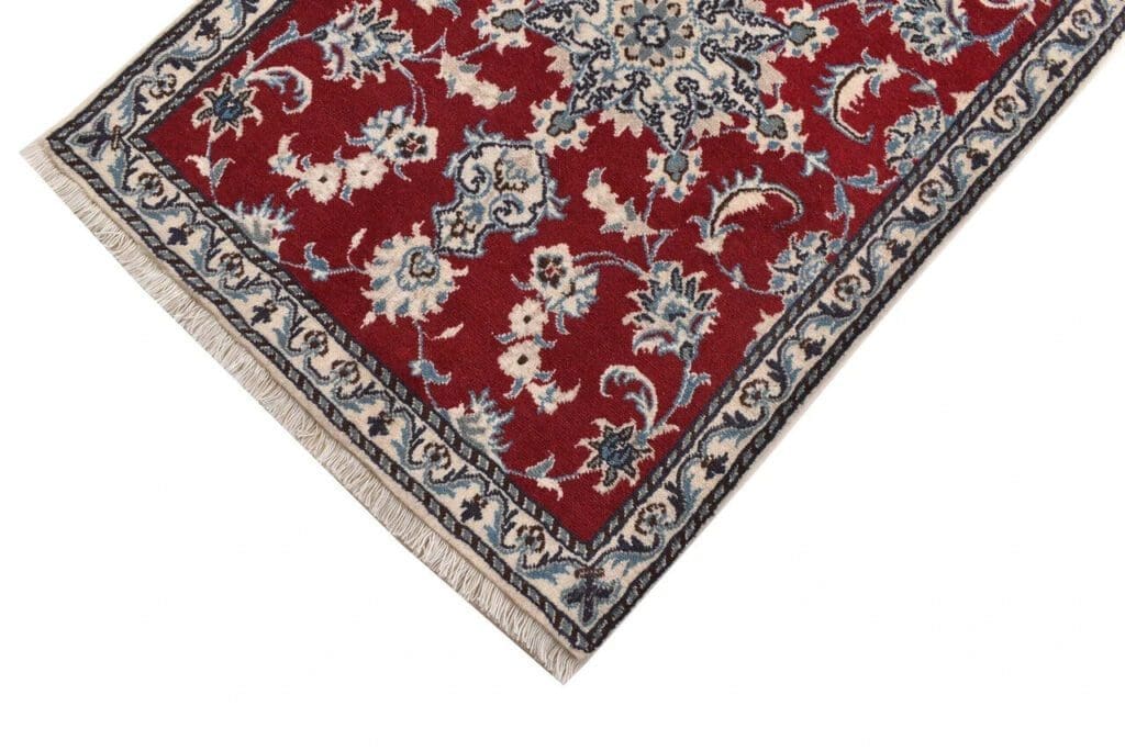 Perserteppich Nain Kaschmir 210 x 79 cm handgeknüpft (Verkauft)