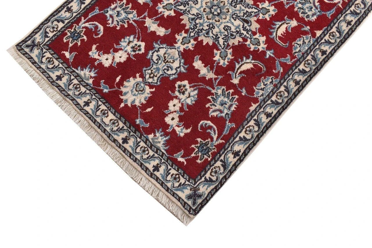 Perserteppich Nain Kaschmir 210 x 79 cm handgeknüpft (Verkauft)