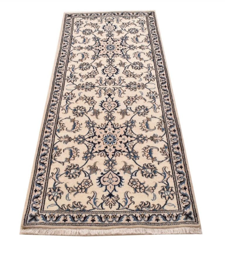 original-perserteppich-nain-kashmari-210-cm-x-80-cm-top-zustand-100-1-3 Perserteppich Nain 210 x 80 cm handgeknüpft (Verkauft)
