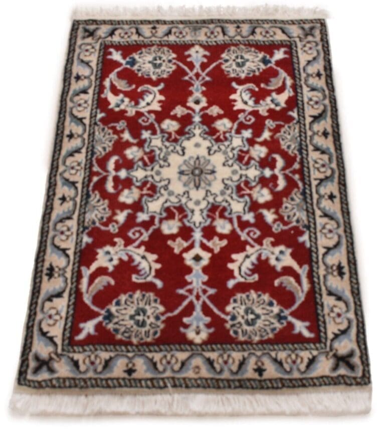 original-perserteppich-nain-kashmari-90-cm-x-60-cm-neu-top-zustand-1-3 Perserteppich Nain Kaschmir 90 x 60 cm Wolle handgeknüpft