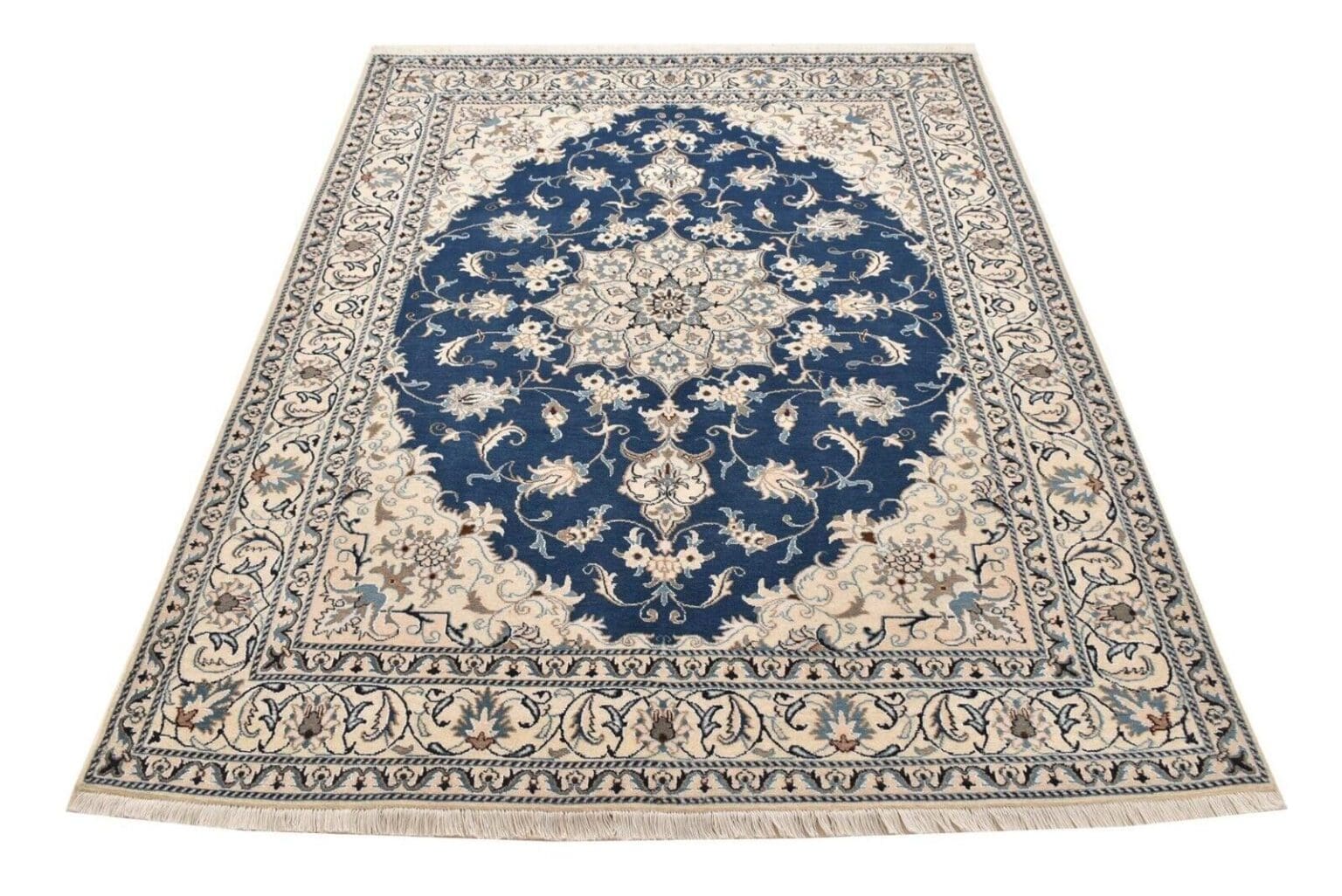 original-perserteppich-nain-kashmari-237-cm-x-166-cm-top-zustand-100-1-1 Perserteppich Nain 237 x 166 cm handgeknüpft (Verkauft)