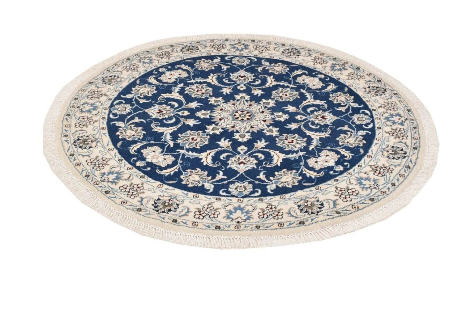Perserteppich Nain 150 x 150 cm Wolle handgeknüpft (Verkauft)