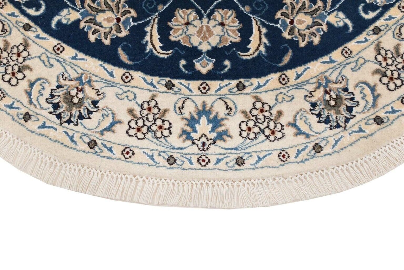 Perserteppich Nain 150 x 150 cm Wolle handgeknüpft (Verkauft)