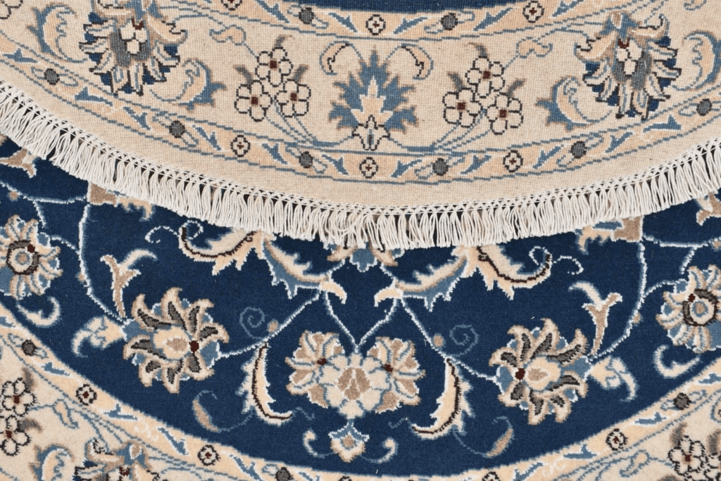Perserteppich Nain 150 x 150 cm Wolle handgeknüpft (Verkauft)