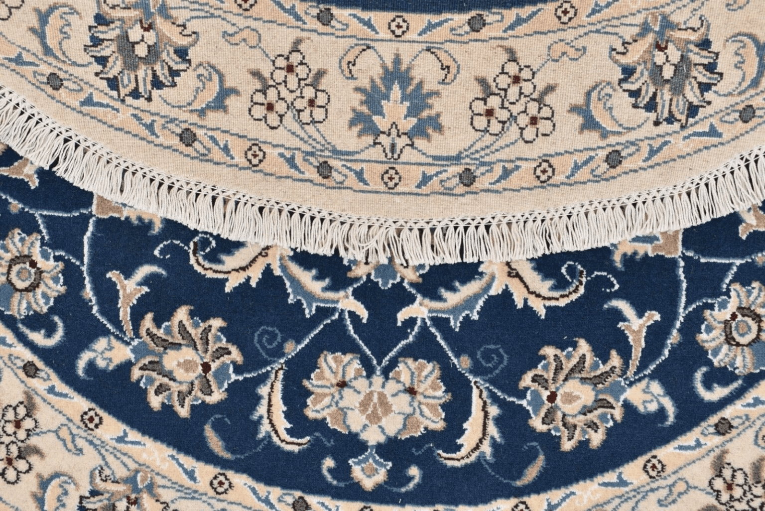 Perserteppich Nain 150 x 150 cm Wolle handgeknüpft (Verkauft)