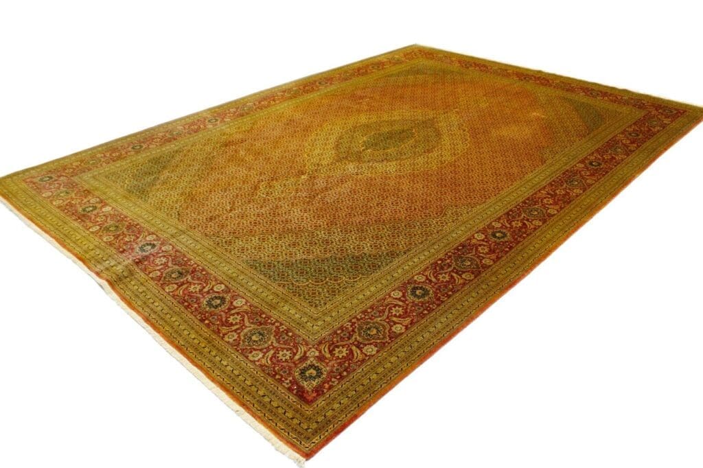 Perserteppich Täbriz 343 x 241 cm Wolle handgeknüpft