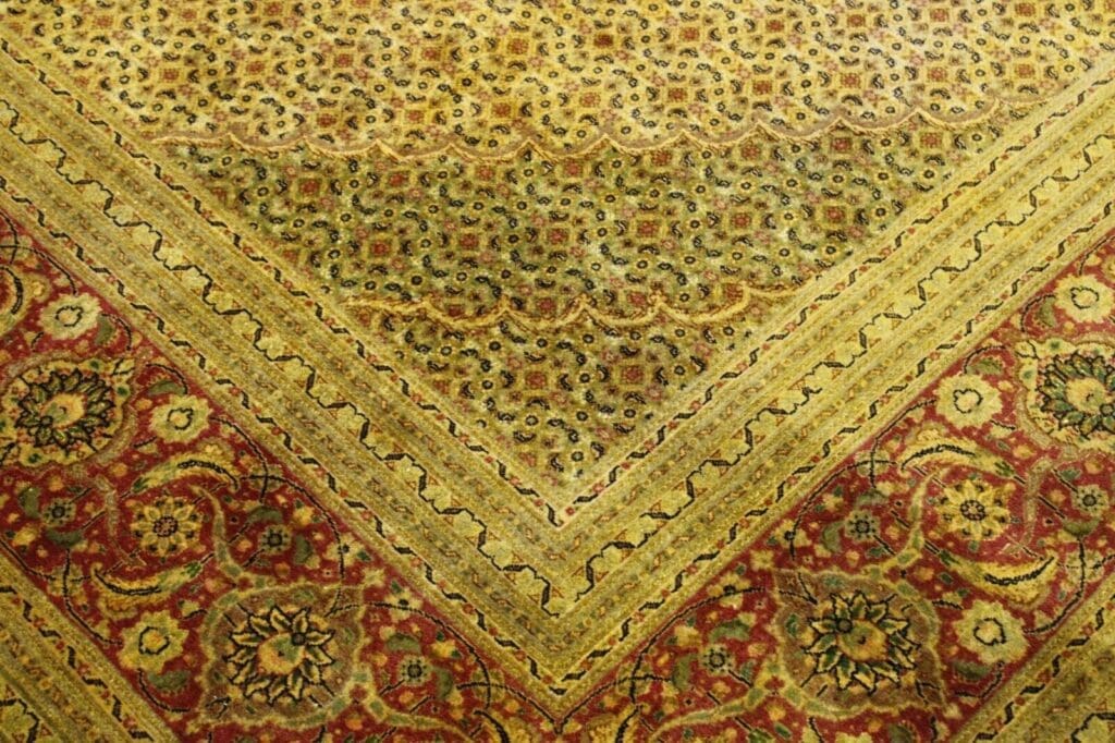 Perserteppich Täbriz 343 x 241 cm Wolle handgeknüpft