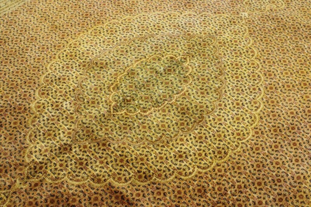Perserteppich Täbriz 343 x 241 cm Wolle handgeknüpft