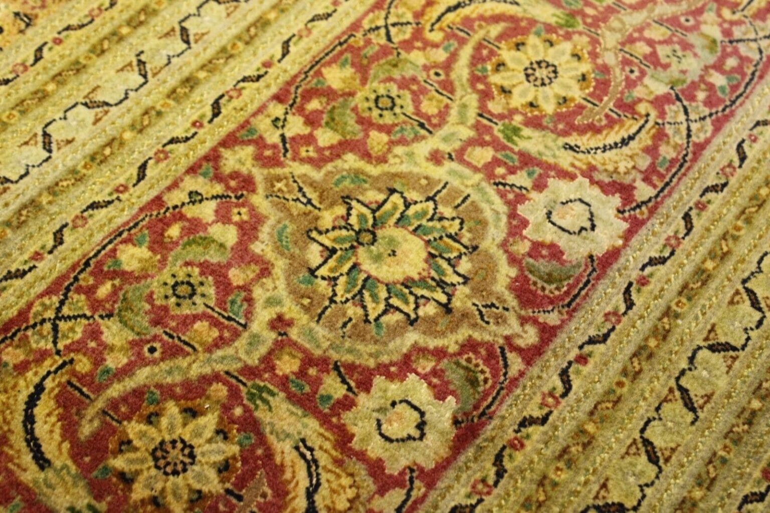 Perserteppich Täbriz 343 x 241 cm Wolle handgeknüpft