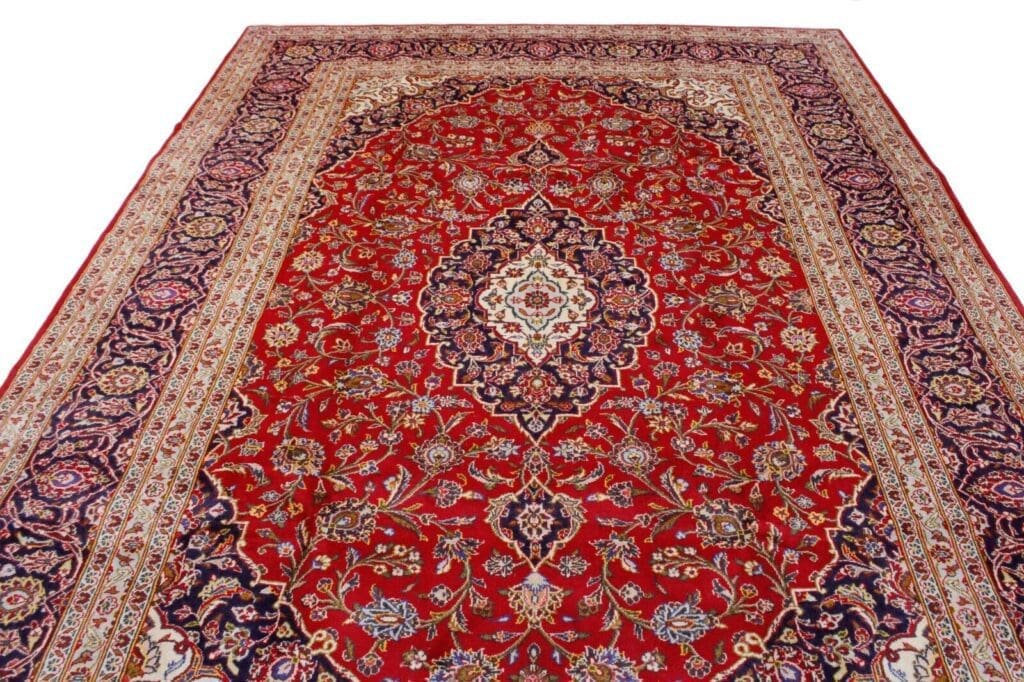 Perserteppich Keshan 340 x 242 cm Wolle handgeknüpft