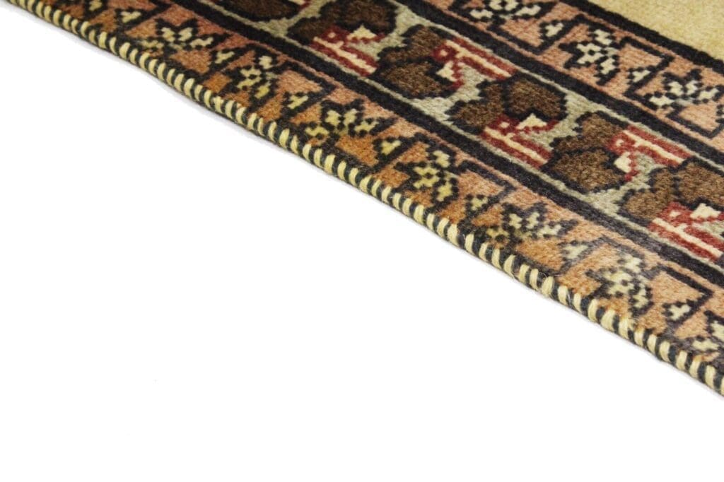 Perserteppich Shiraz 202 x 110 cm Wolle handgeknüpft